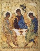 The Hospitality of Abraham or The Trinity unknow artist